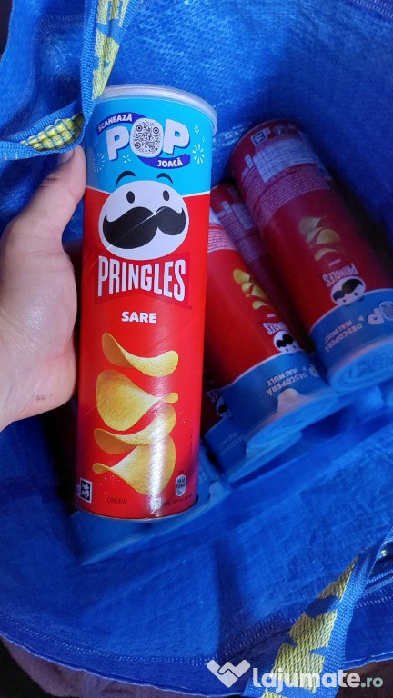 Cipsuri pringles sare 165gr