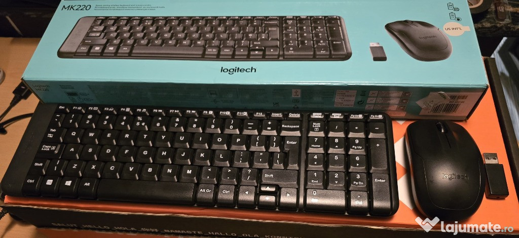 Set tastatura & mouse wireless (fără fir) Logitech