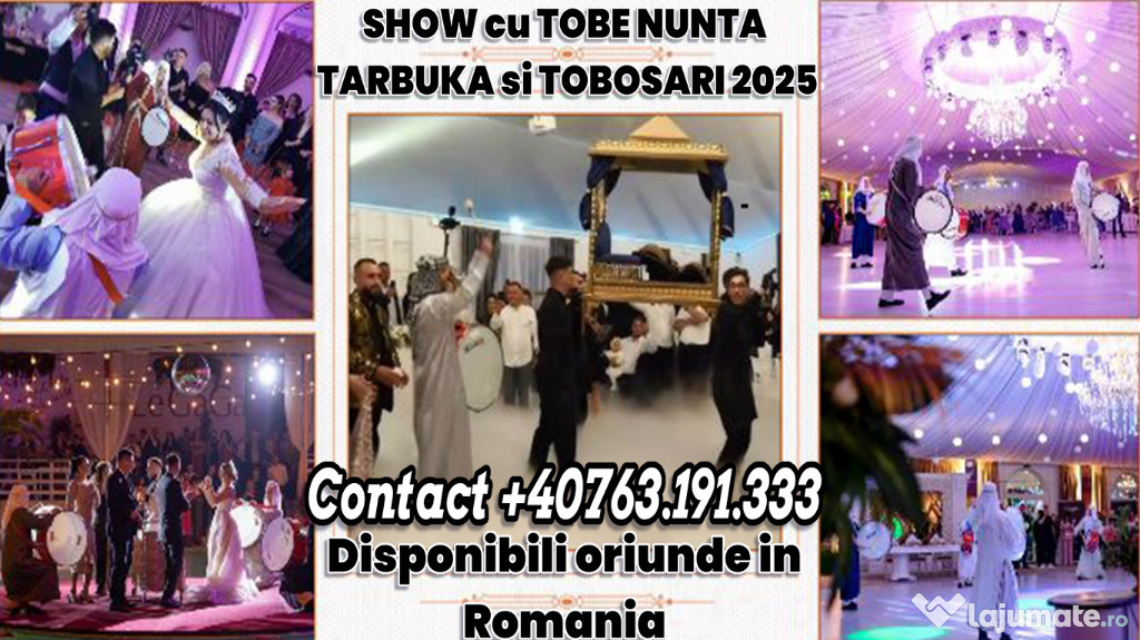 SHOW cu TOBE NUNTA – Tarbuka si TOBOSARI 2025