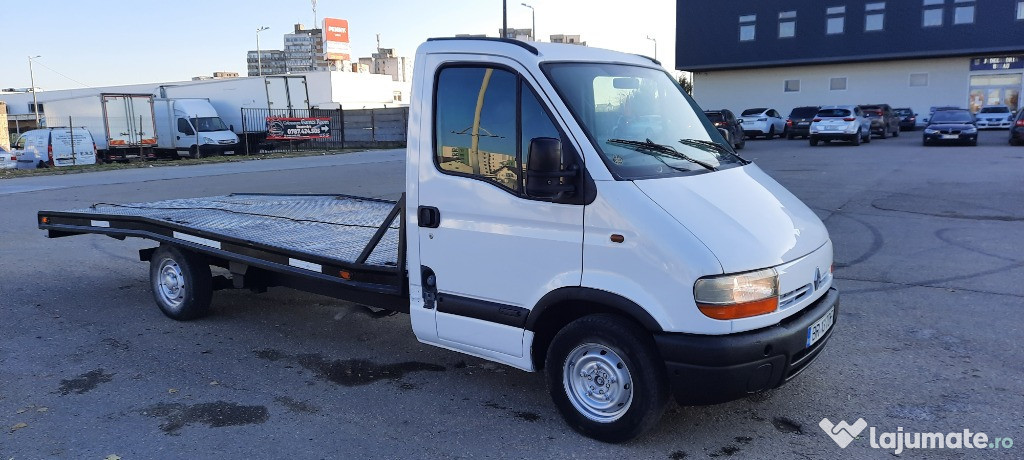 Renault Master Autoplatforma 2,8 TDI An 2000 , 3 Locuri + Platou