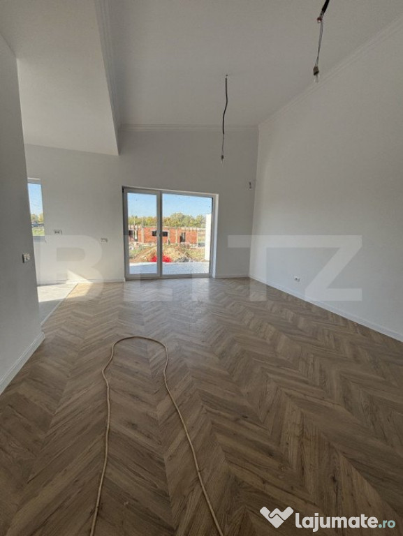 Duplex, 3 camere Giarmata, 81 mp utili, 380 mp teren