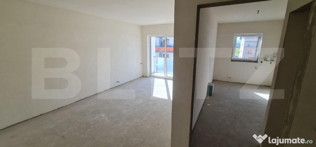 Apartament 2 camere decomandat, 50.88 mp, CF, zona Terra