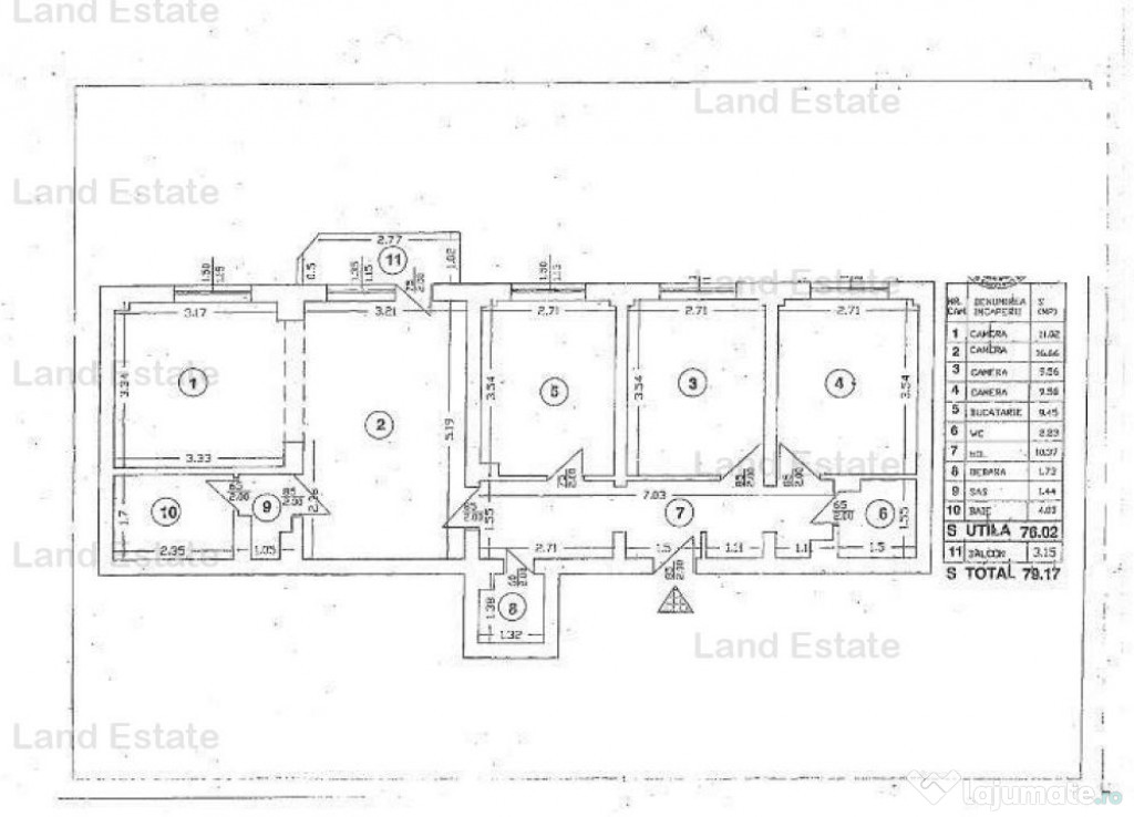 4 camere Obor-Calea Mosilor ( 250 m metrou )