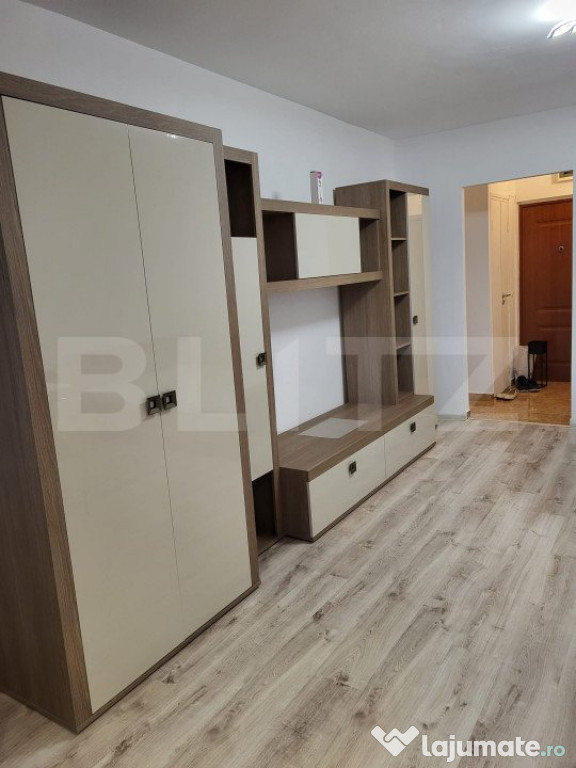 Apartament cu o camera, 28 de mp, mobilat ulitat, Manastur