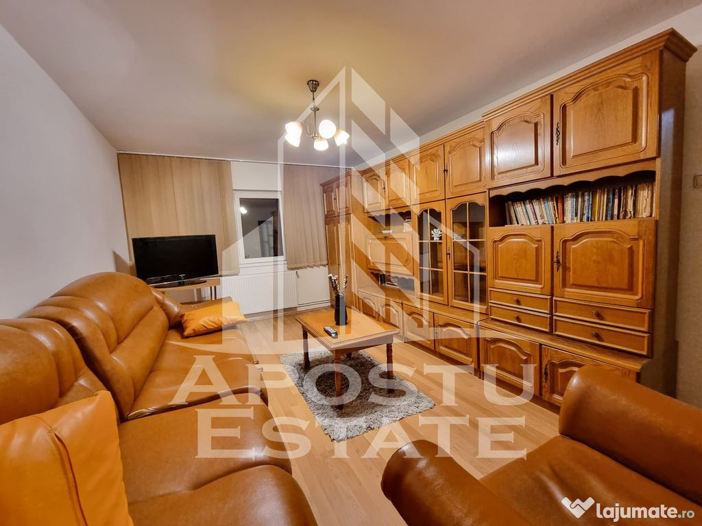 Apartament cu 3 camere, decomandat, centrala proprie, AC,...