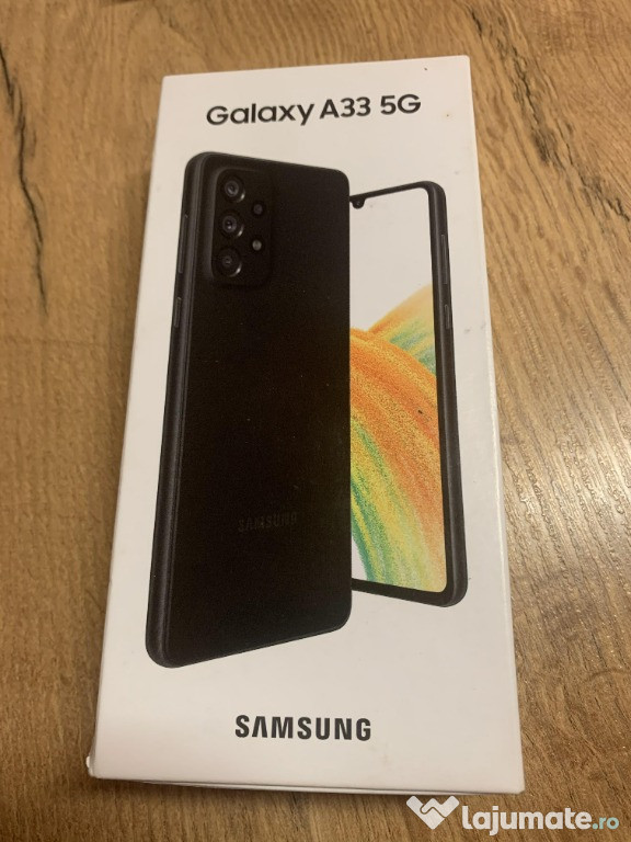 Samsung A33 5G Black 128GB aspect nou