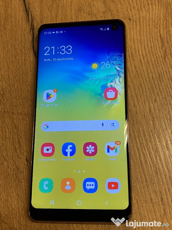 Samsung S10 128gb 8Gb Rami + Husa