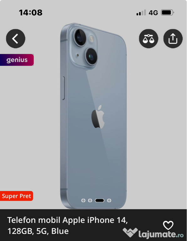 Vând iphone14 ca nou