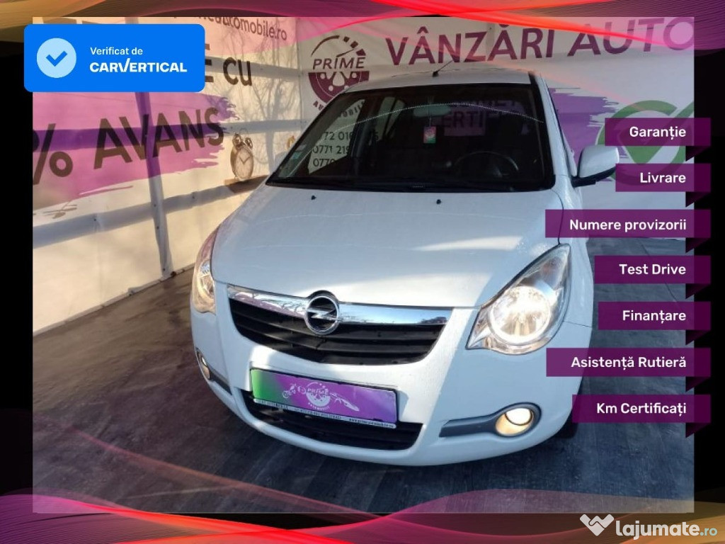 Opel Agila 2 Ecoflex Euro 5 Comenzi volan Jante aluminiu