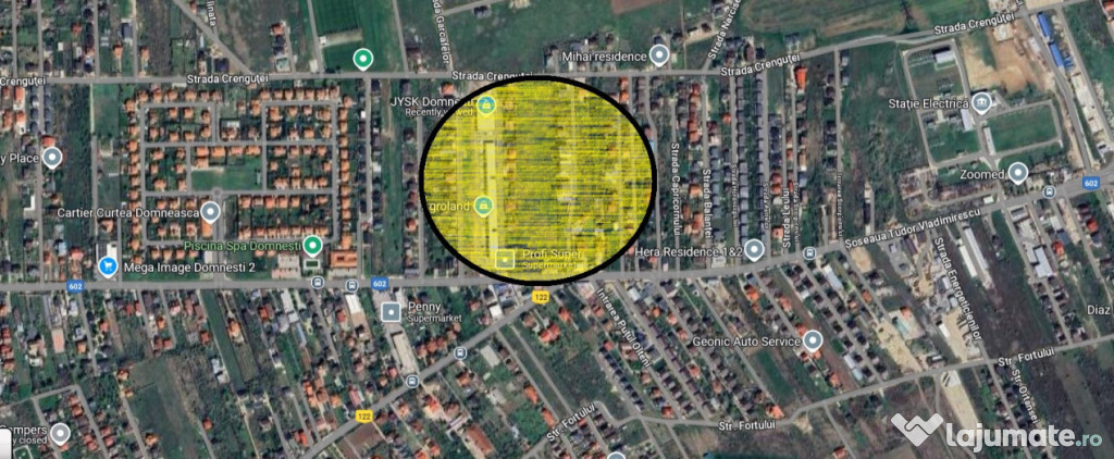 Teren de Vanzare 2.000Mp, deschidere la strada Tudor Vladimi