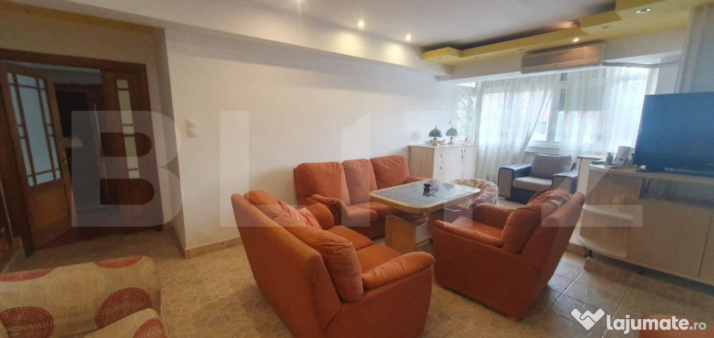 Apartament 4 camere, prima inchiriere, 105mp, CT, AC, zona M