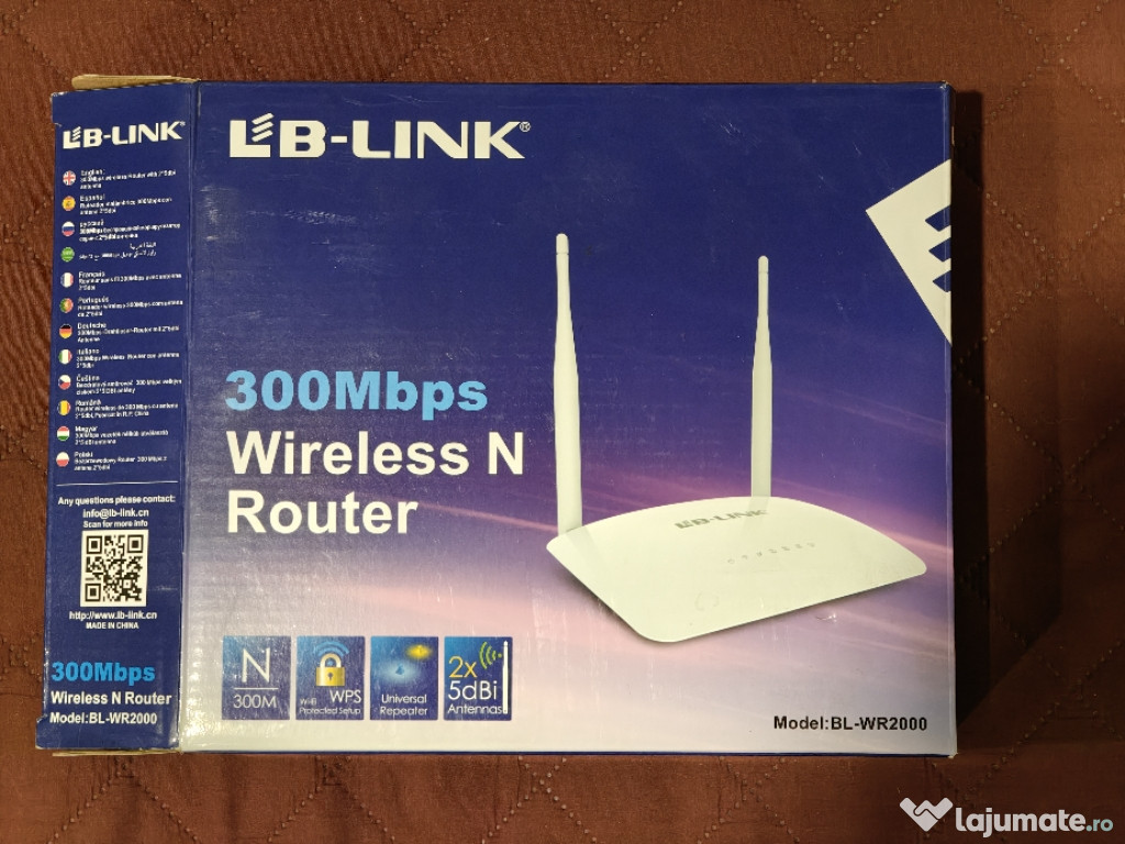 Router Wireless LB-Link 300 Mbps