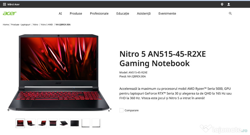 Laptop Acer Nitro AN 515-45