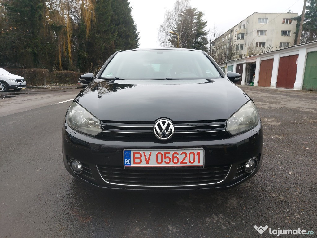 VW Golf 6 an 2012 benzina 1400 cm km 157000 euro 5 carte servis