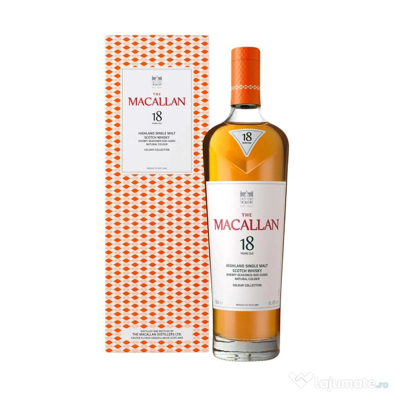 Whisky Macallan 18 ani - Colour collection