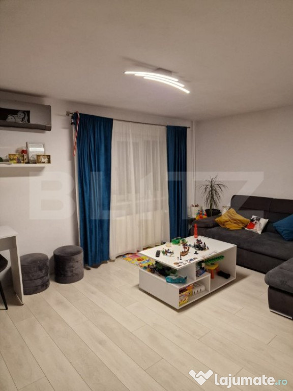 Prima închiriere! Apartament 3 camere decomandat, parter, 5