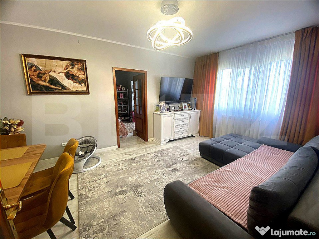 Apartament 3 camere, 60mp, zona Primaverii