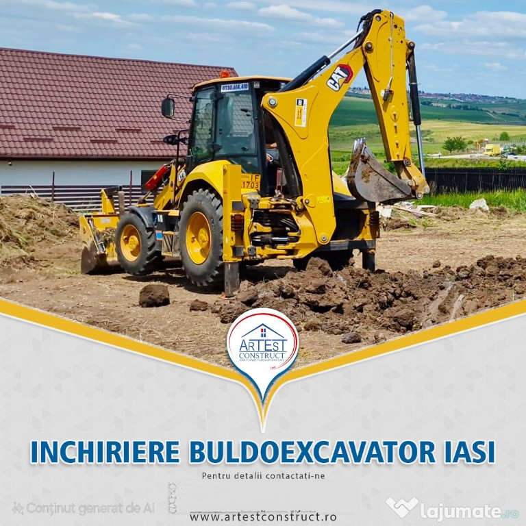 Inchiriez Buldoexcavator