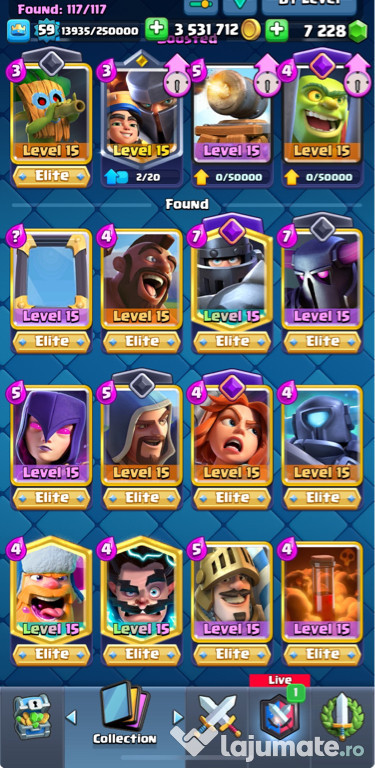 Cont Clash Royale