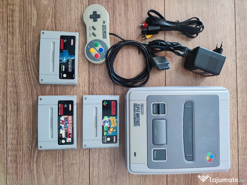 Consola de Jocuri Nintendo SNES, 1992