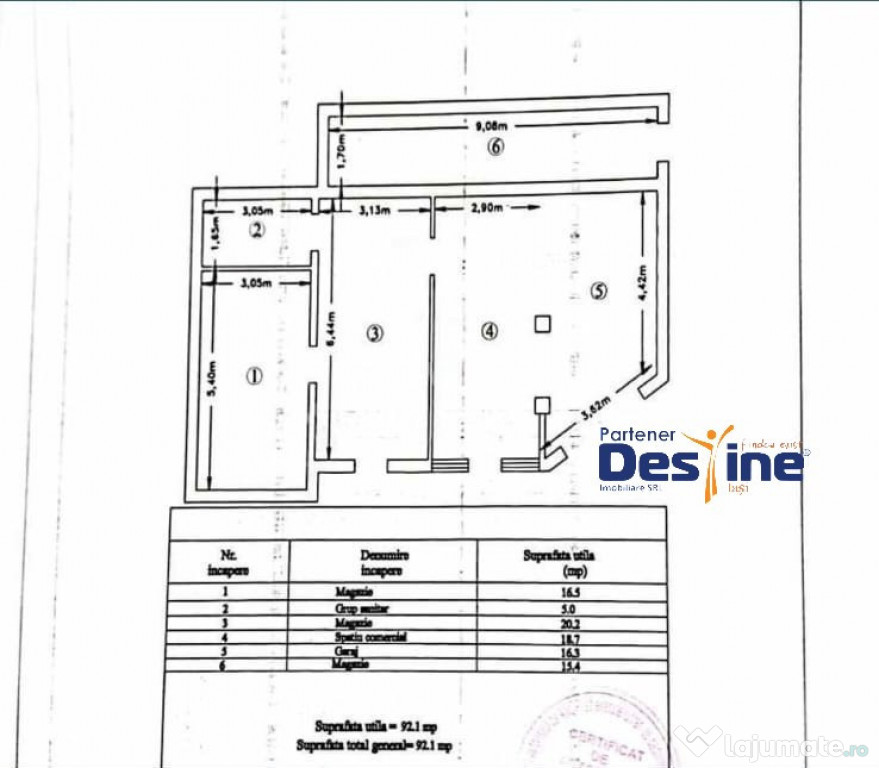 Spațiu comercial cu vad 92 MP - Dancu