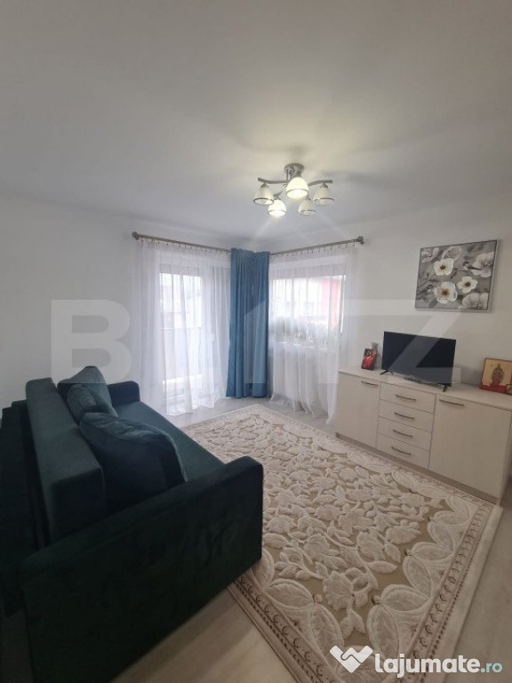 Apartament decomandat, 56 mp, mobilat si utilat, parcare, zo