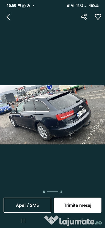 Audi a6 2013 motor 2.0 177 cp .recent înmatriculat