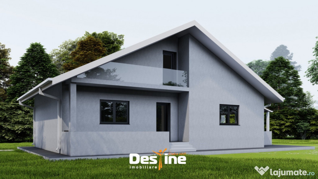 Ciurbesti - Casă individuală 3 camere 90Mp + Teren 400 mp