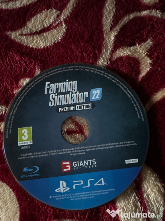 Farming Simulator 22 Premium Edition Pt PS4