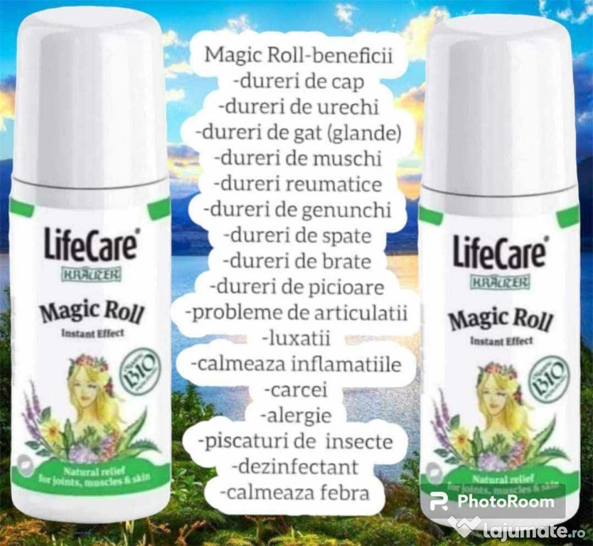 Magic roll cu plante bio