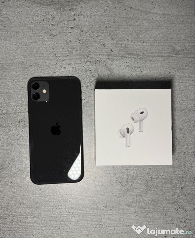 Iphone 11 128 gb si AirPods Pro 2