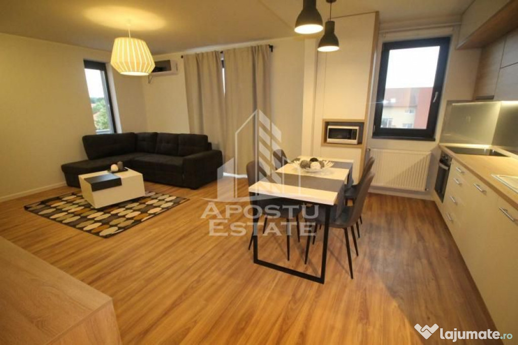 Apartament cu 2 camere 55mp Open space in Dumbravita