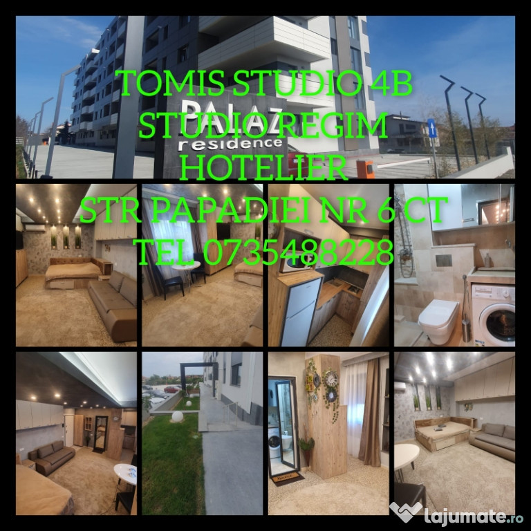 Apartament / studio. regim hotelier constanta