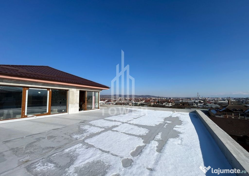 Penthouse 100 mp utili + 184 mp terasă | 2 nivele | Cale...