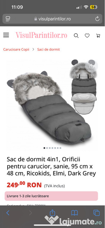 Căruț hot mom 4 in 1