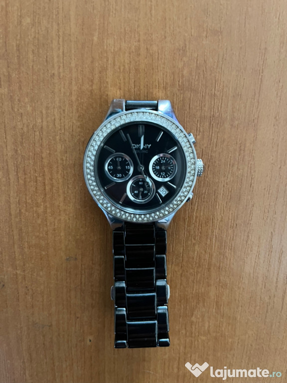 Ceas Dama DKNY , Black Ceramic - Ceas de dama original