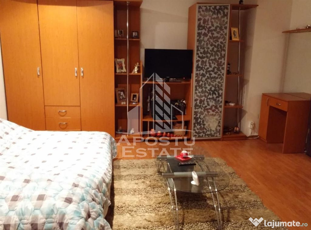 Apartament 1 camera mobilat si utilat complet.