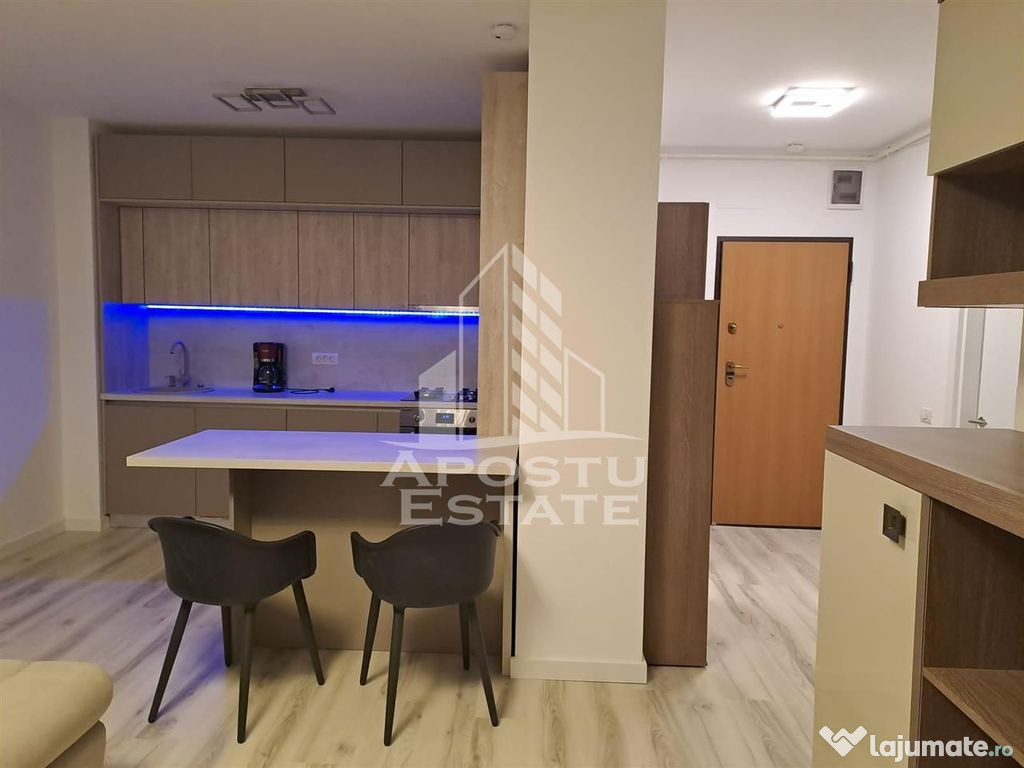 Apartament cu 2 camere, de lux, open space, zona Torontal...