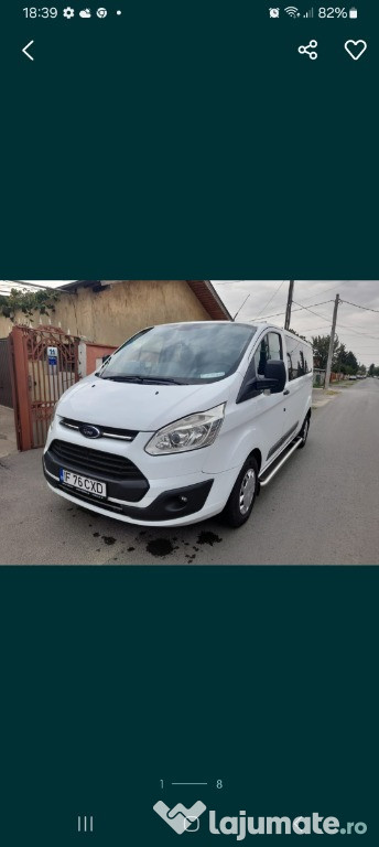 Ford Transit Custom 8+1 locuri varianta L2 Long STARE EXCELENTA
