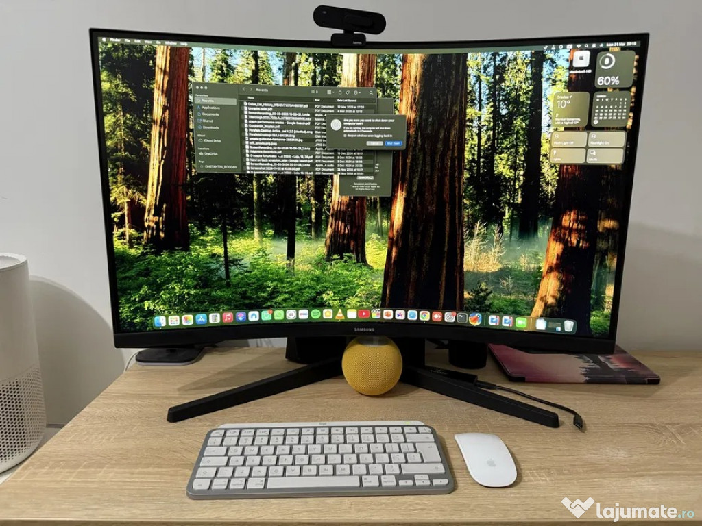 Apple Mac Mini M2 + Monitor Samsung 4k G5 165 Hz