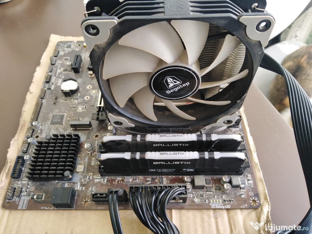 Kit MB MSI B450M PRO, Proc AMD Ryzen 5 3.60GHz, 16 GB DDR4, Sursa modu
