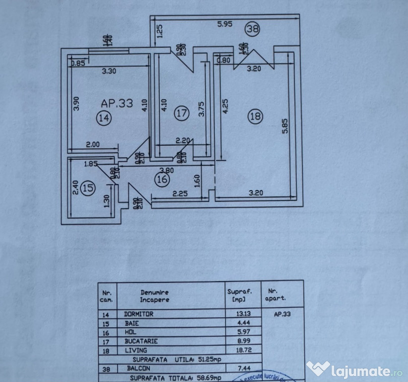 De vânzare: Apartament 2 camere – Dobroești, Str. Drumul Gării
