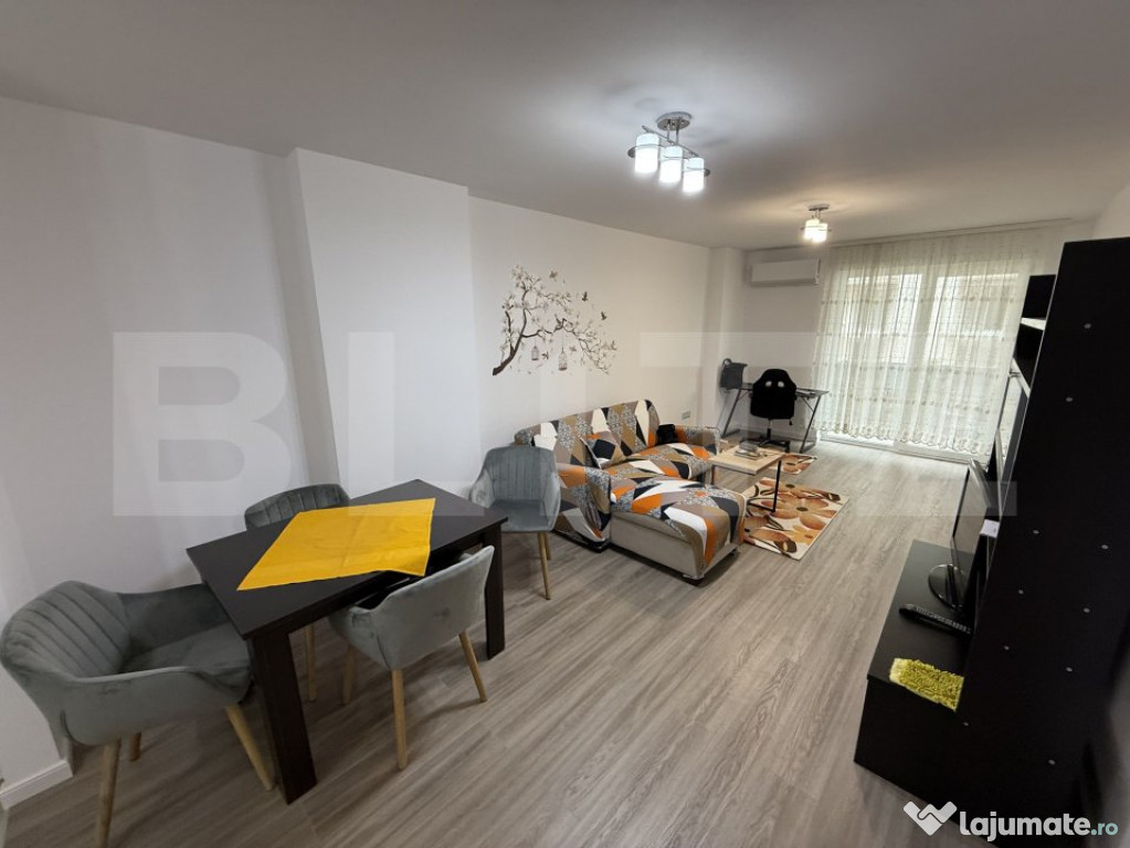 Apartament nou, cu 2 camere, 51 mp, etaj 1, confort, zona M?