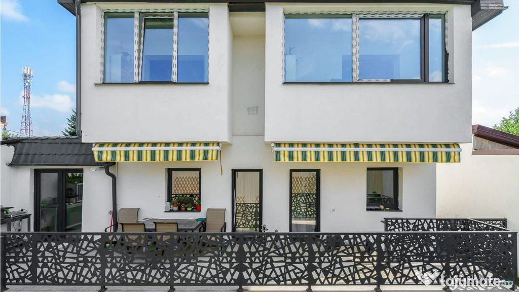 Apartament 5 camere cu terasă și curte generoasă