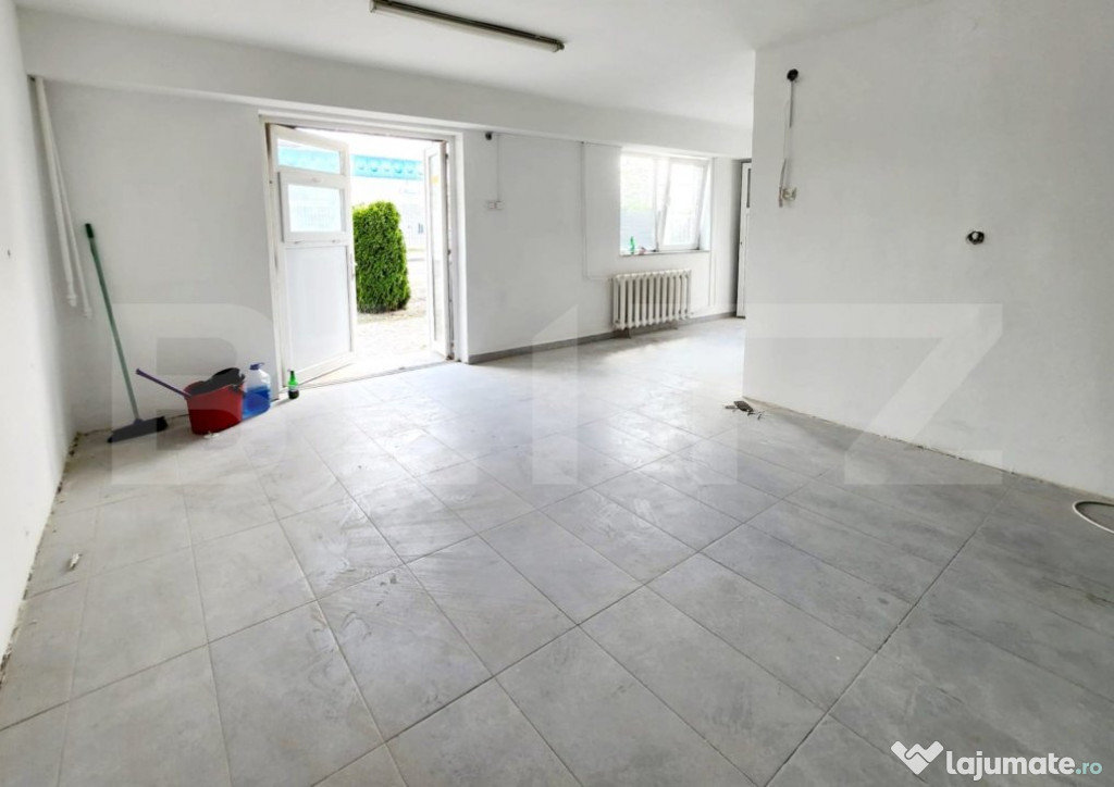 Spatiu comercial de inchiriat, 45 mp, vad bun, zona strazii