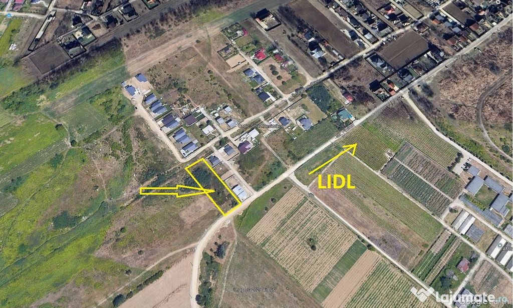 AZURA Imobiliare - Teren Stefanesti LIDL (Fitotron-Zavoi)