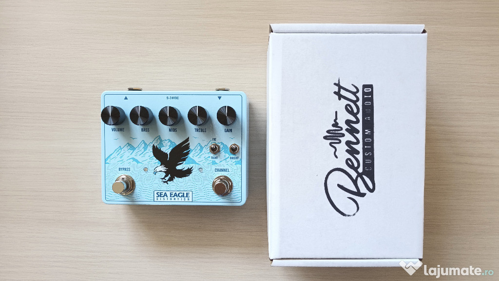 BCA Sea Eagle Distortion - Orange amp in a box 2 canale pedala chitara