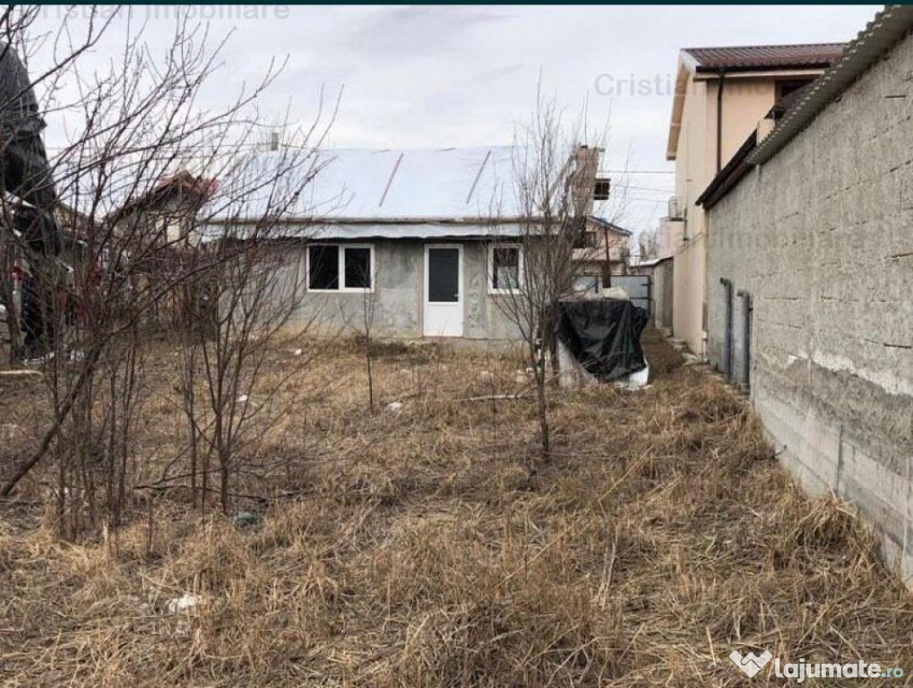 Radu Negru Casa la P M LA ROSU teren 275mp 11m la strada