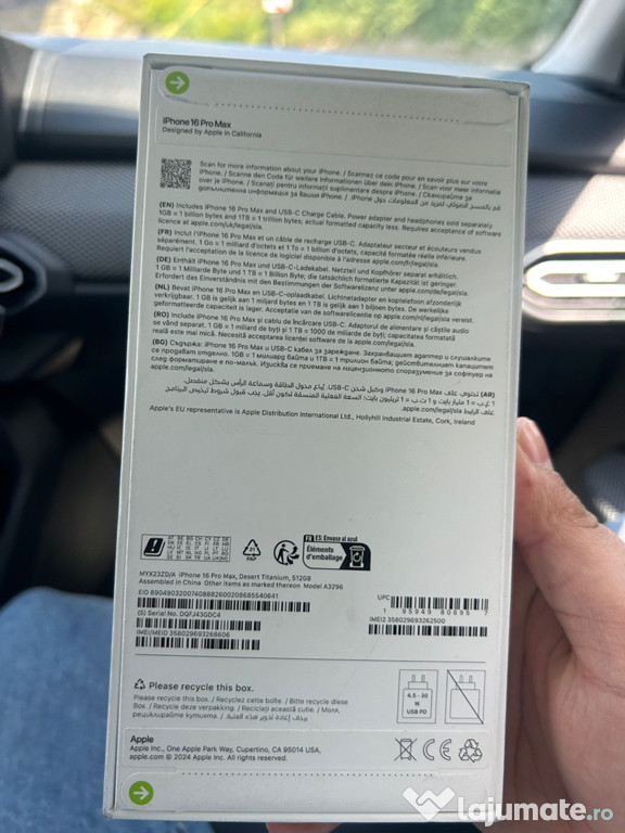 IPhone 16 pro Max 512
