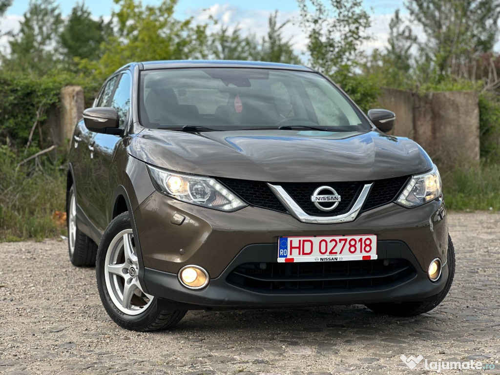 Nissan Qashqai 2WD*1.5 diesel*nr.rosii*navigatie*2015*factura*fiscal